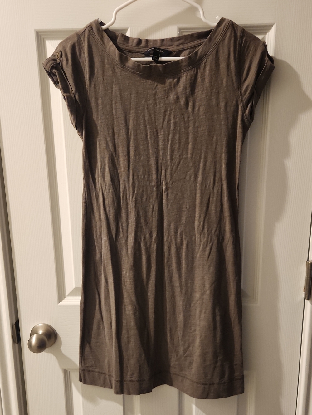 Banana Republic Women's Mini Dress in Taupe